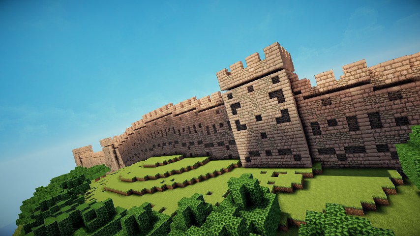 Great Wall of China​ in minecraft